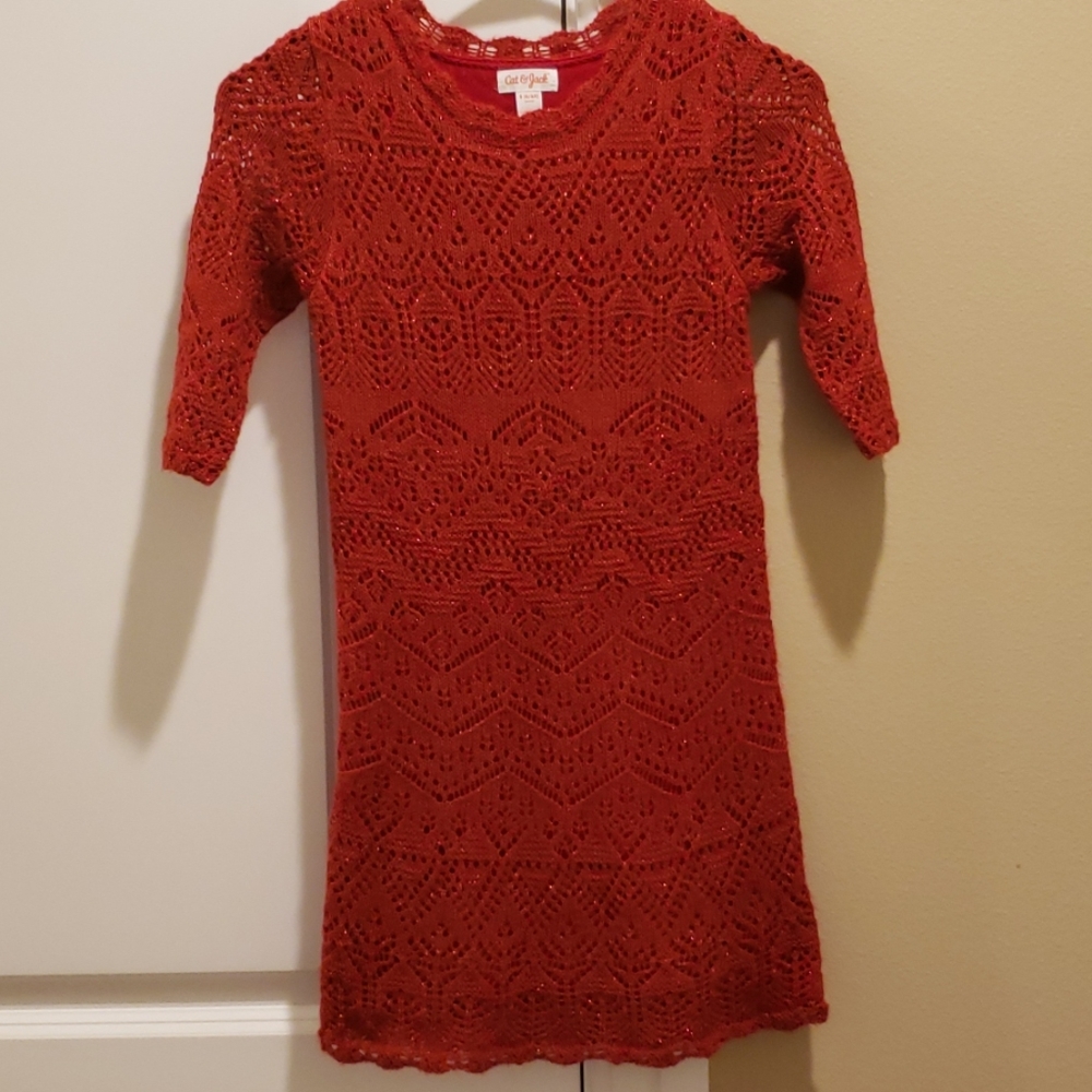 Girl's sweater dress Cat & Jack size 6/6x
